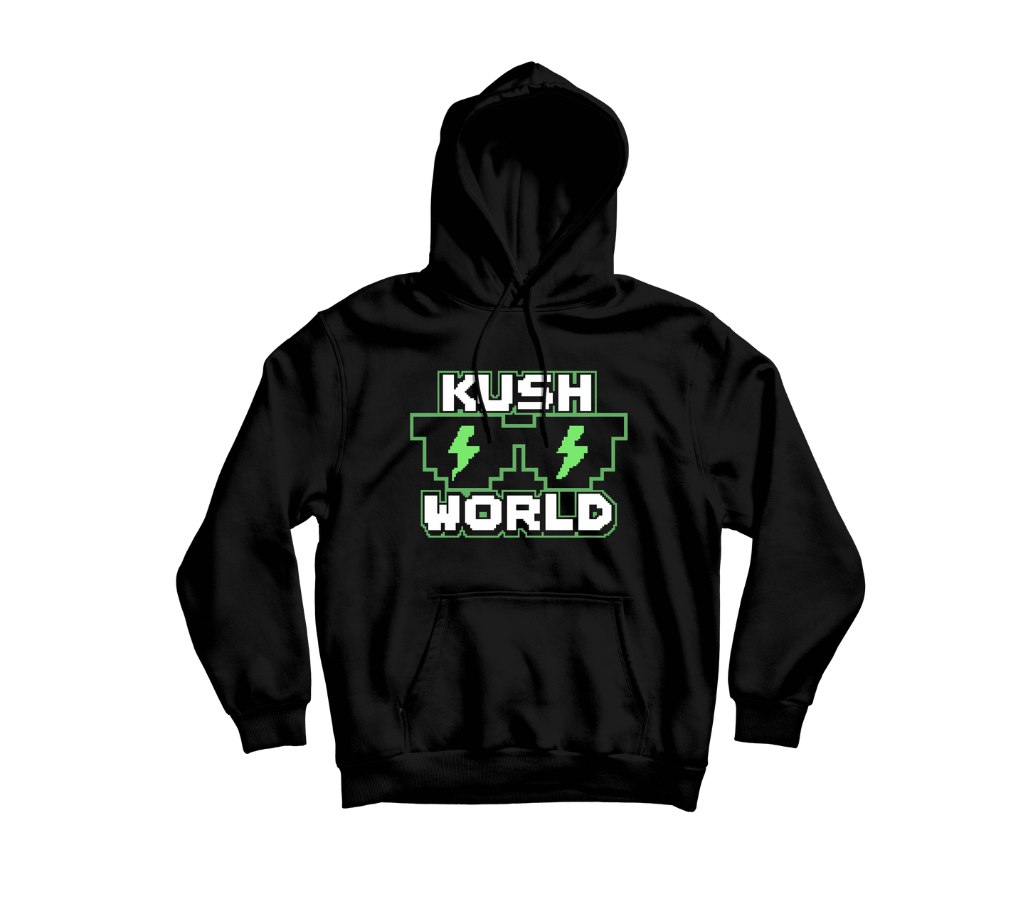 KUSH WORLD HOODIE - KUSH BIT SUNGLASSES