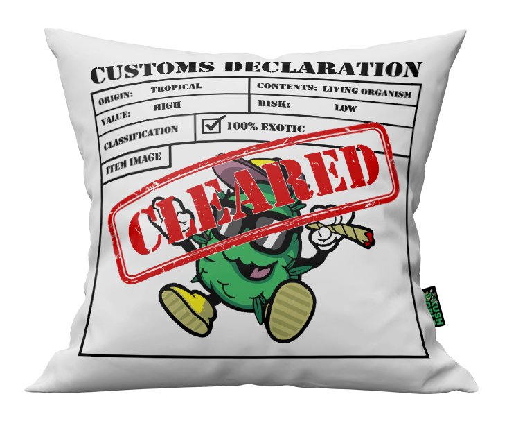 KUSH WORLD PILLOW- CUSTOMS DECLARATION