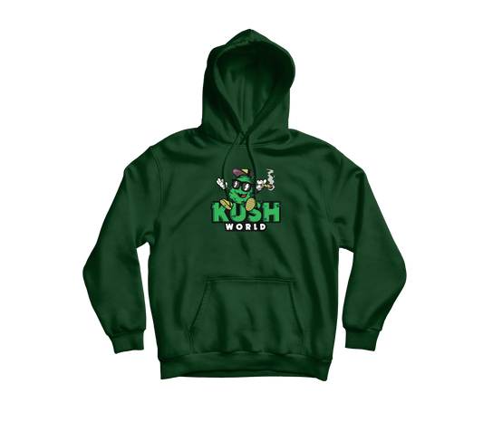 KUSH WORLD HOODIE - KUSH LOGO