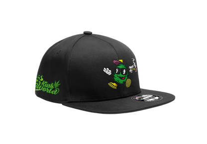KUSH WORLD SNAPBACK - 2 LOGOS