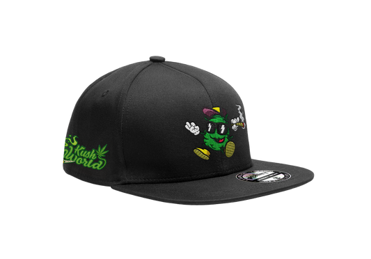 KUSH WORLD SNAPBACK - 2 LOGOS