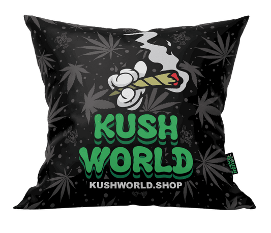KUSH WORLD PILLOW- KUSH BUD