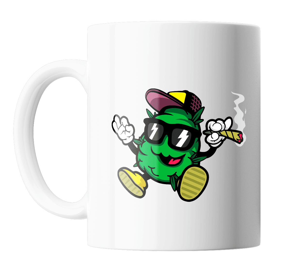 KUSH WORLD GREEN MUG