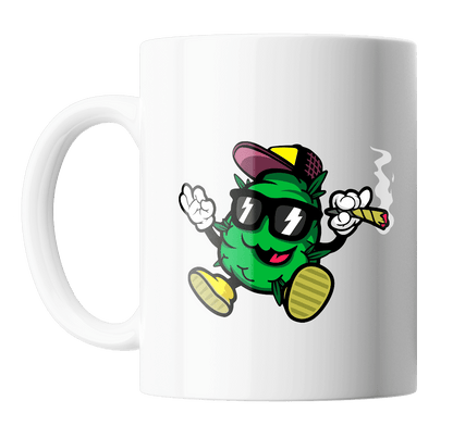 KUSH WORLD GREEN MUG