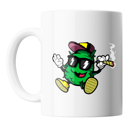 KUSH WORLD GREEN MUG