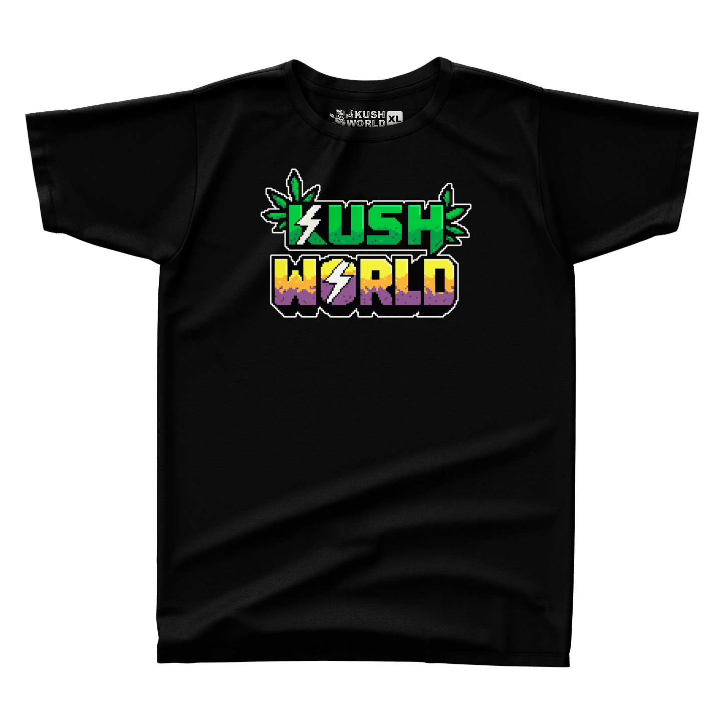 KUSH WORLD T-SHIRT - BIT GAME