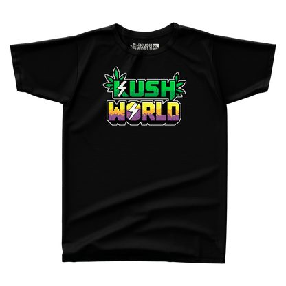 KUSH WORLD T-SHIRT - BIT GAME