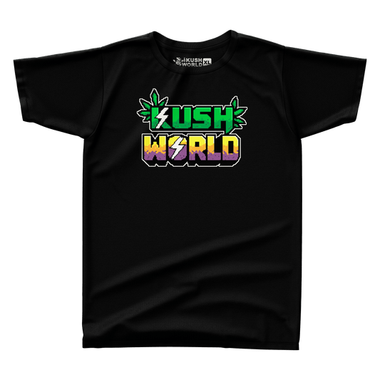 KUSH WORLD T-SHIRT - BIT GAME
