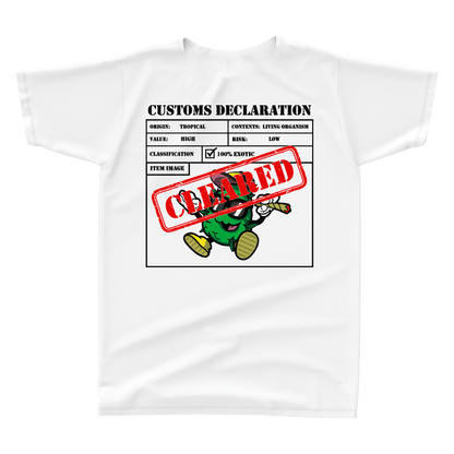 KUSH WORLD T-SHIRT - CUSTOMS DECLARATION
