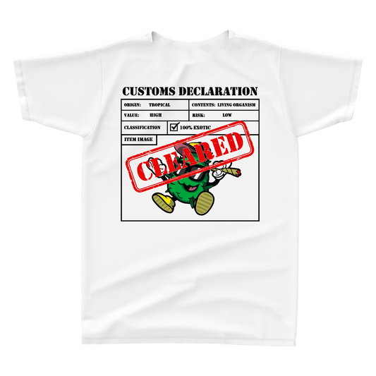 KUSH WORLD T-SHIRT - CUSTOMS DECLARATION