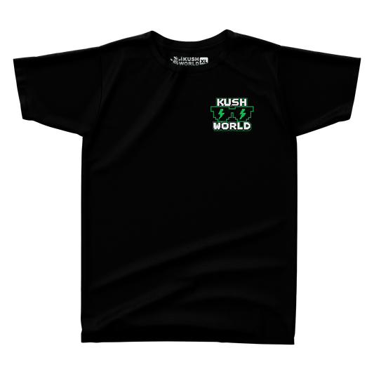 KUSH WORLD T-SHIRT - BIT KUSH SUNGLASSES