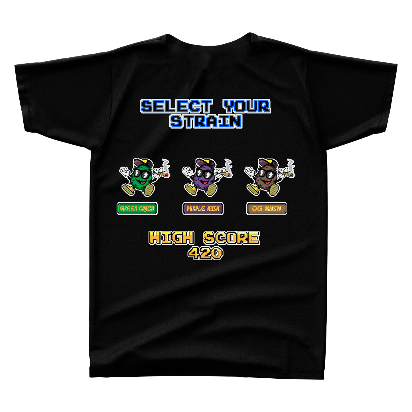 KUSH WORLD T-SHIRT - BIT GAME