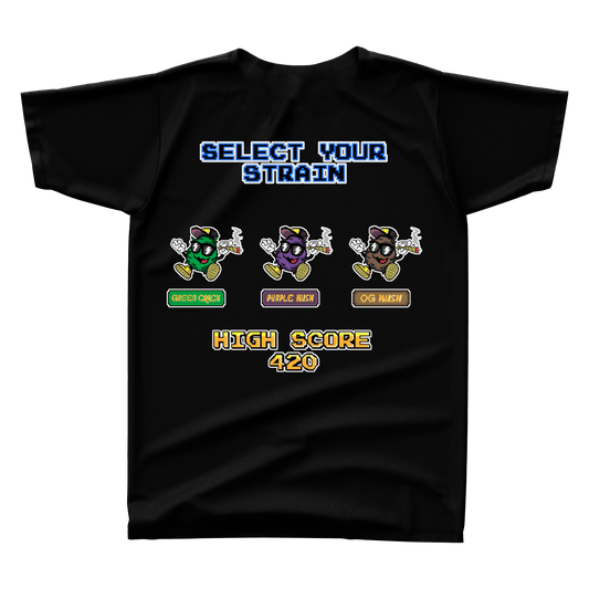 KUSH WORLD T-SHIRT - BIT GAME