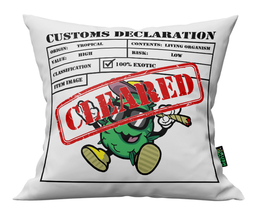 KUSH WORLD PILLOW- CUSTOMS DECLARATION