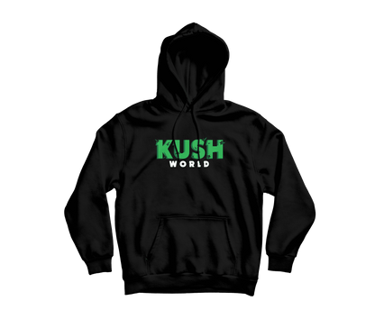 KUSH WORLD HOODIE - LOGO LETTERS