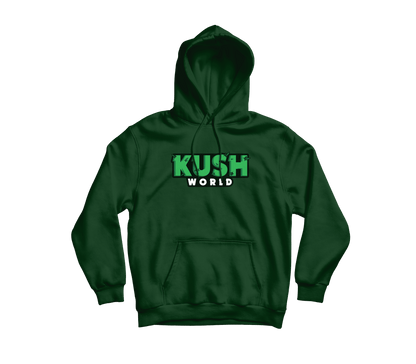 KUSH WORLD HOODIE - LOGO LETTERS
