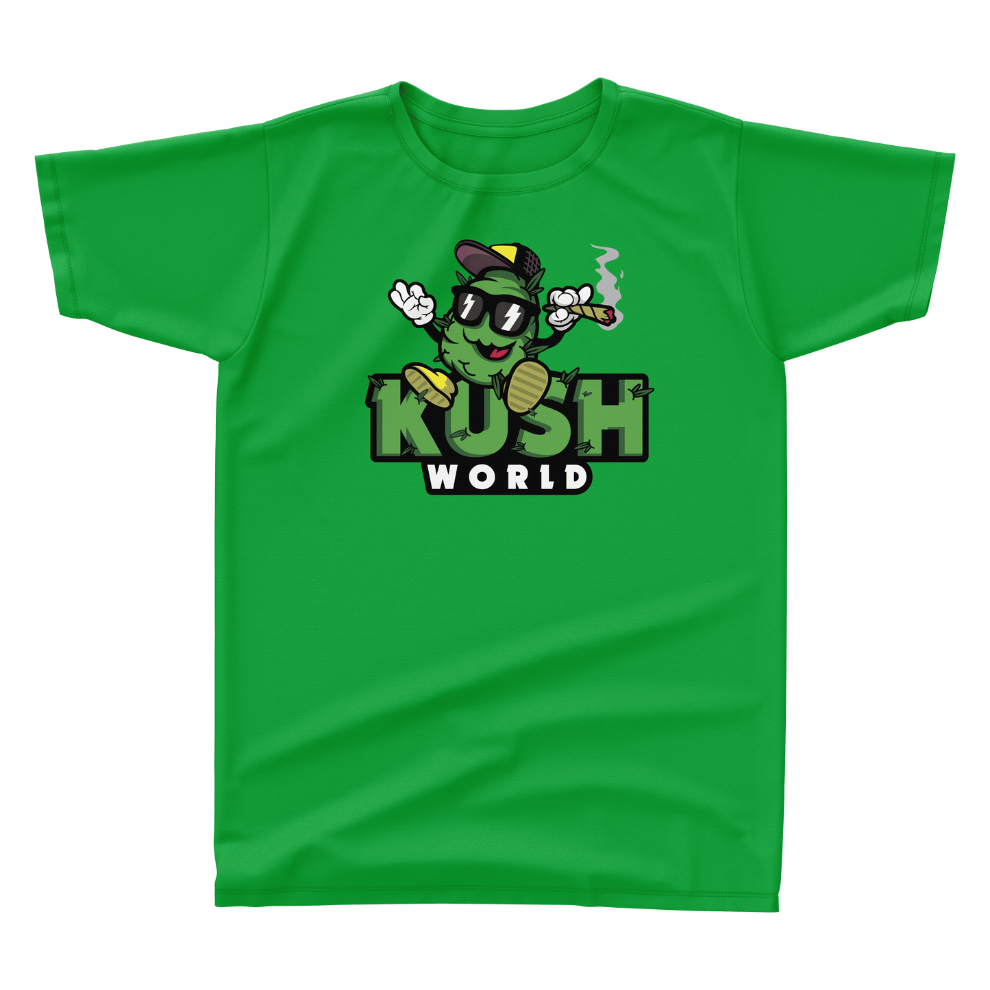 KUSH WORLD T-SHIRT - KUSH LOGO